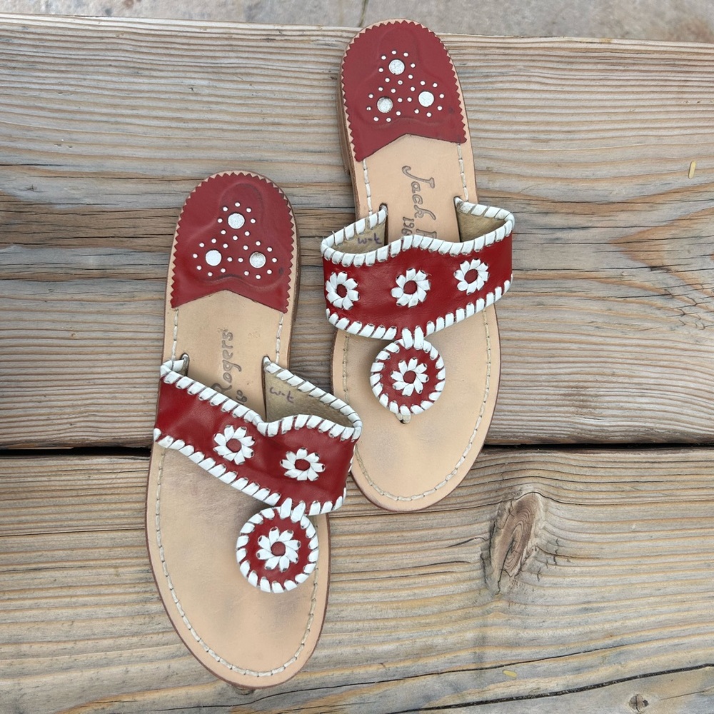 Authentic 1980s Jack Rogers Sandals